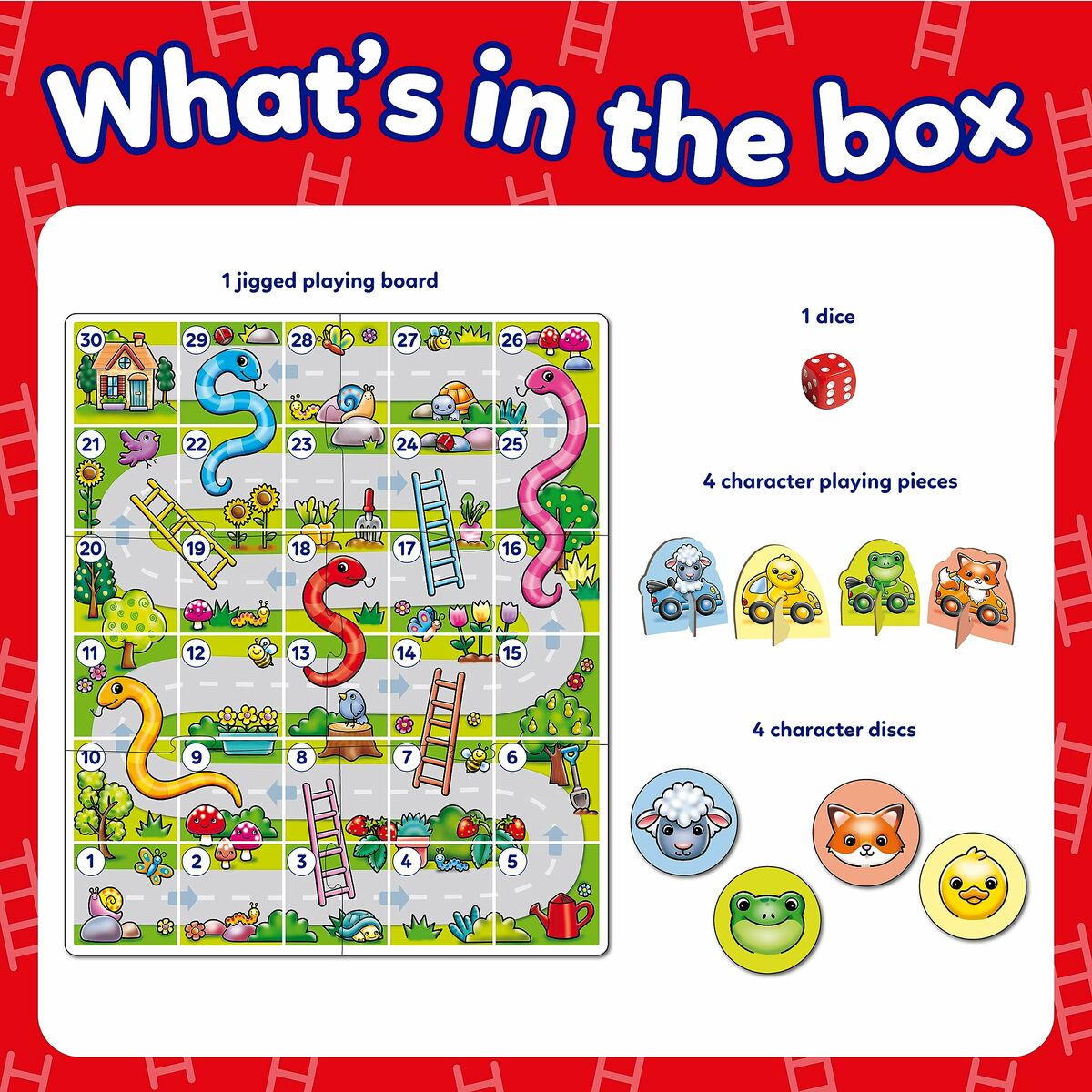 Utbildningsspel Orchard My First Snakes & Ladders (FR) - 2