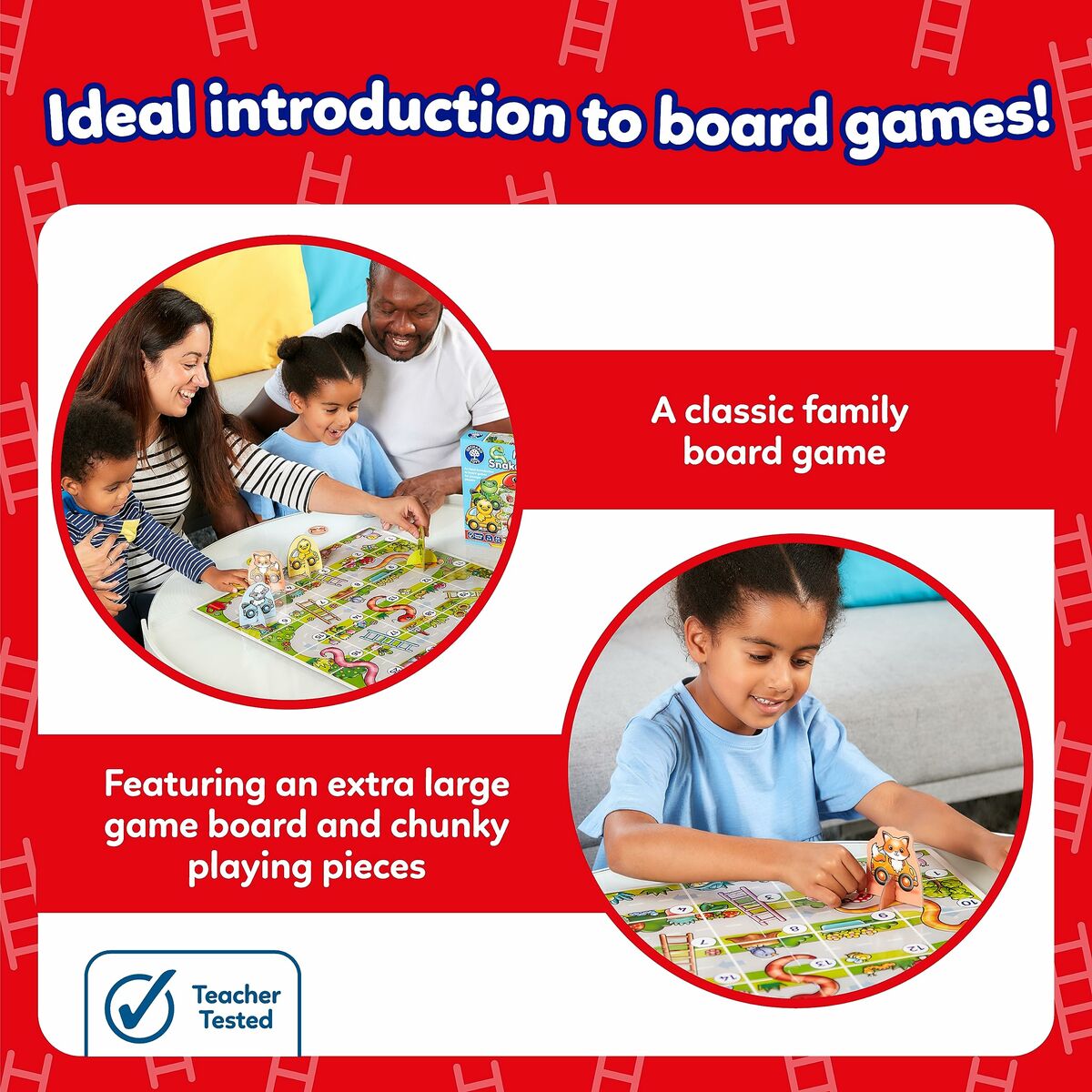 Utbildningsspel Orchard My First Snakes & Ladders (FR) - 3