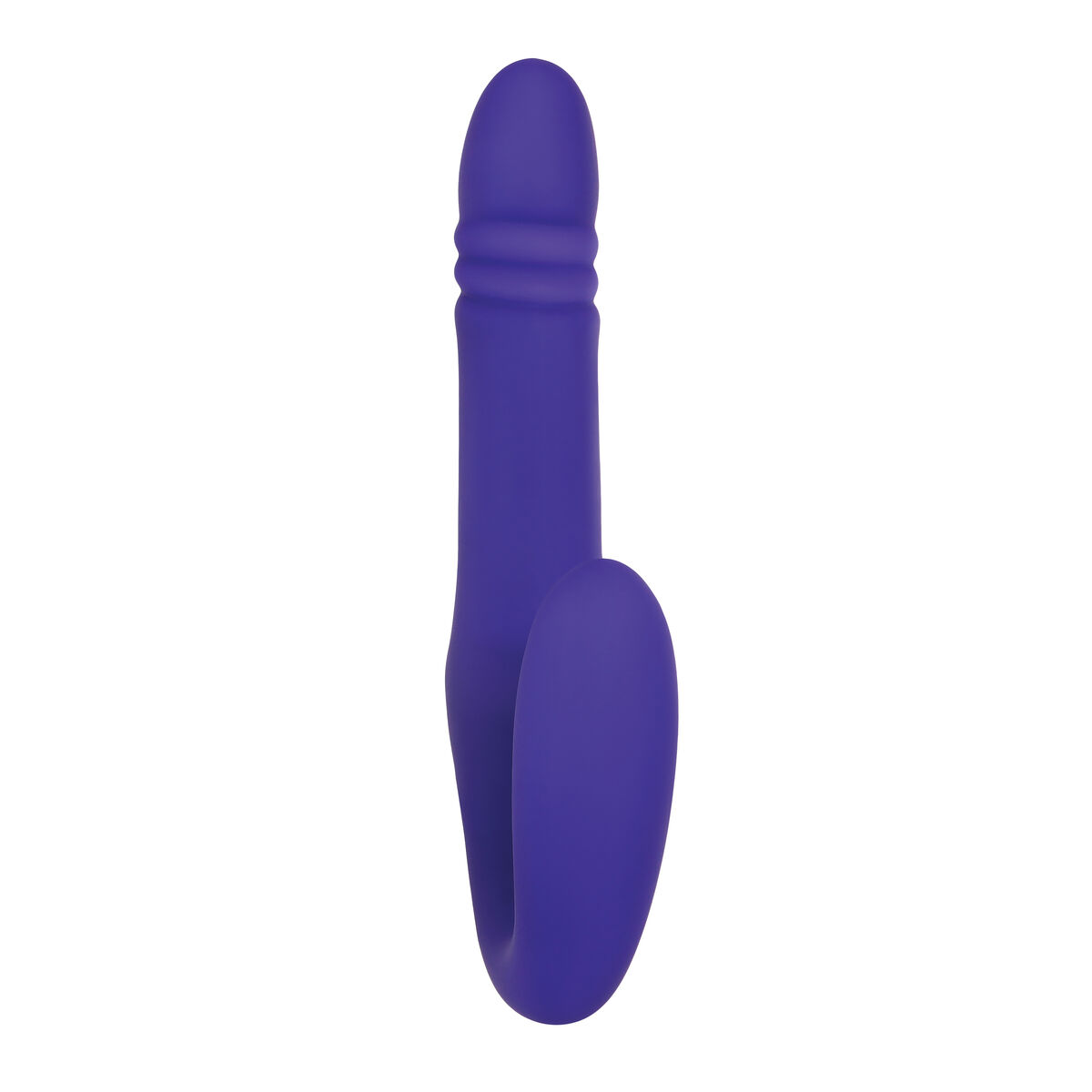 Smekningsapparat Double Penetration Adam & Eve Ultimate Thrusting Strapless Purpur - 3