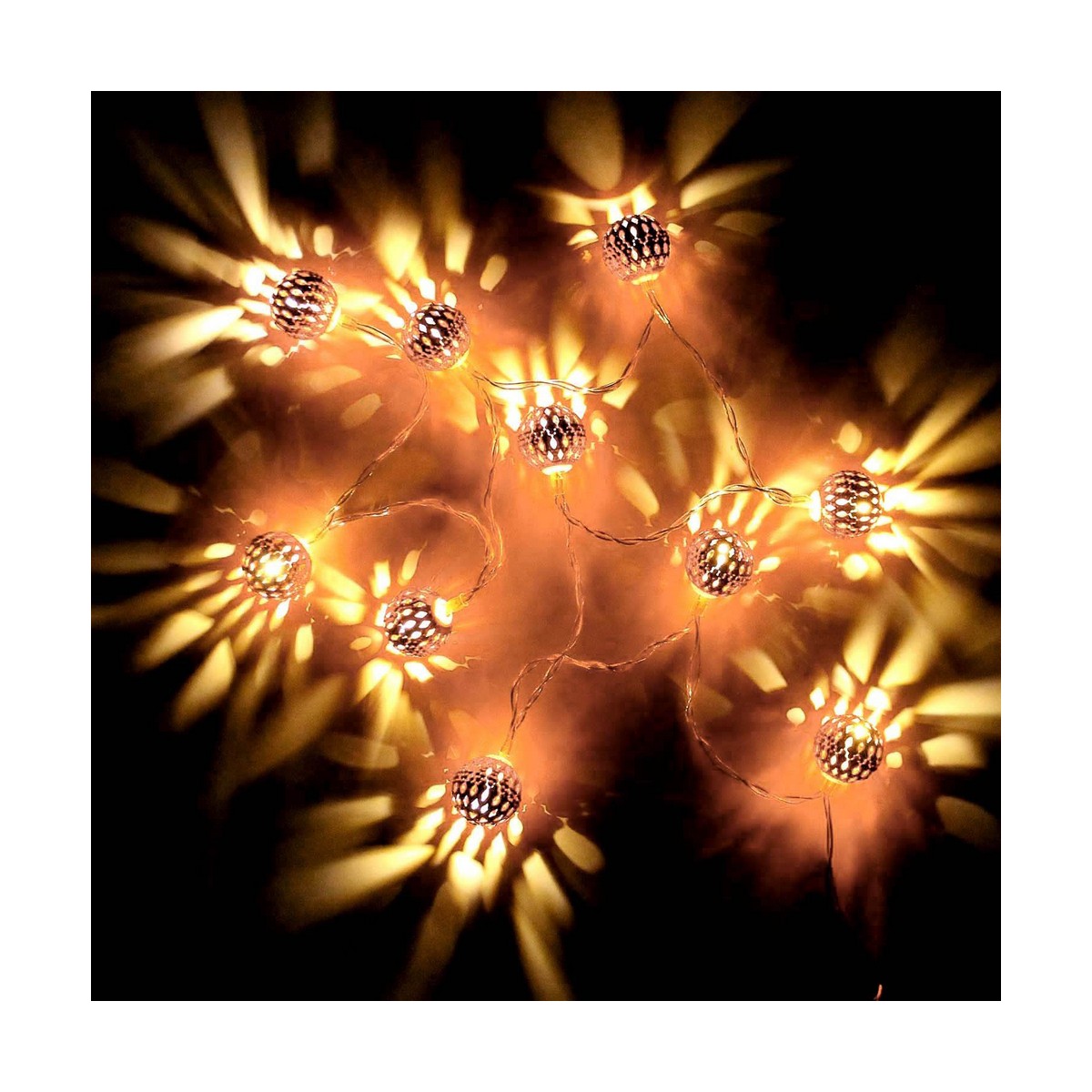 LED-krans Decorative Lighting Koppar - 9