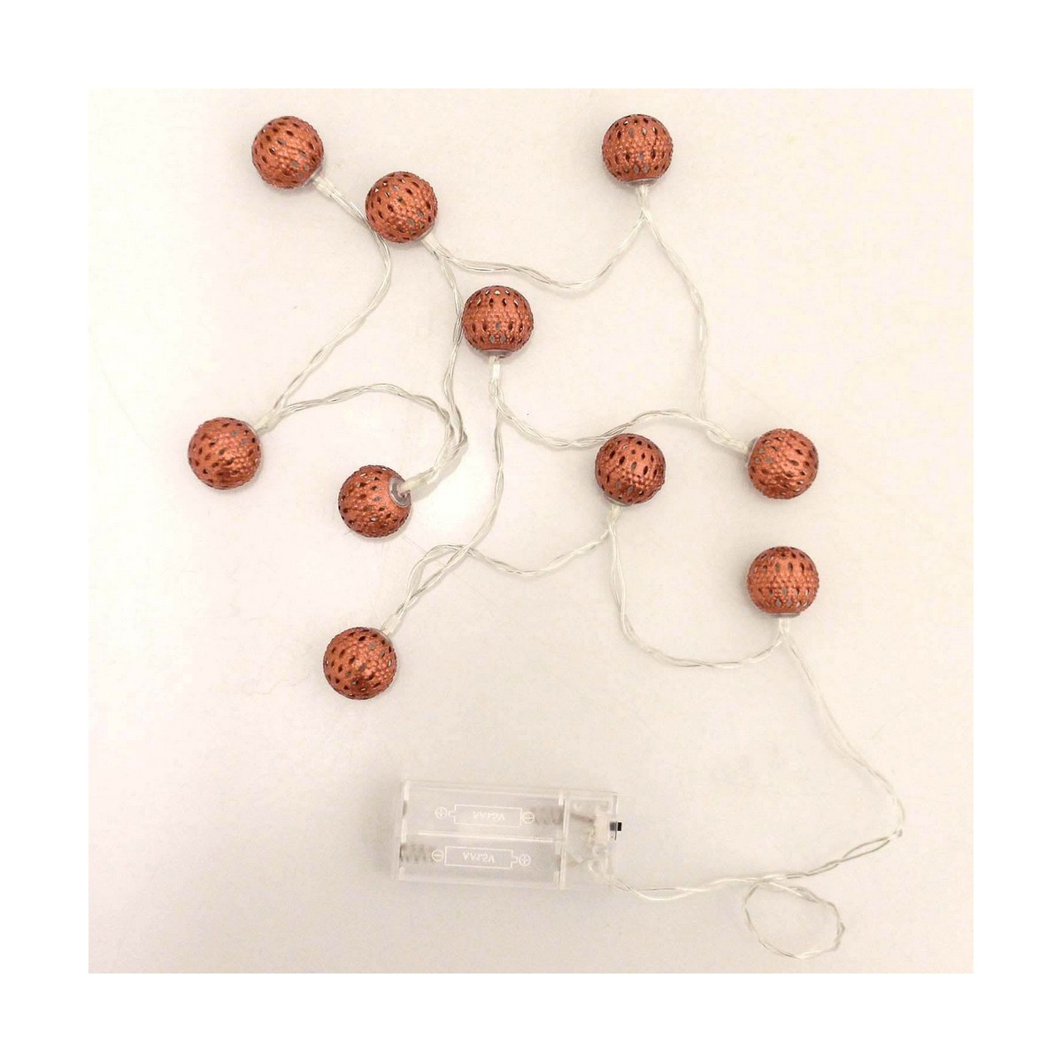 LED-krans Decorative Lighting Koppar - 10