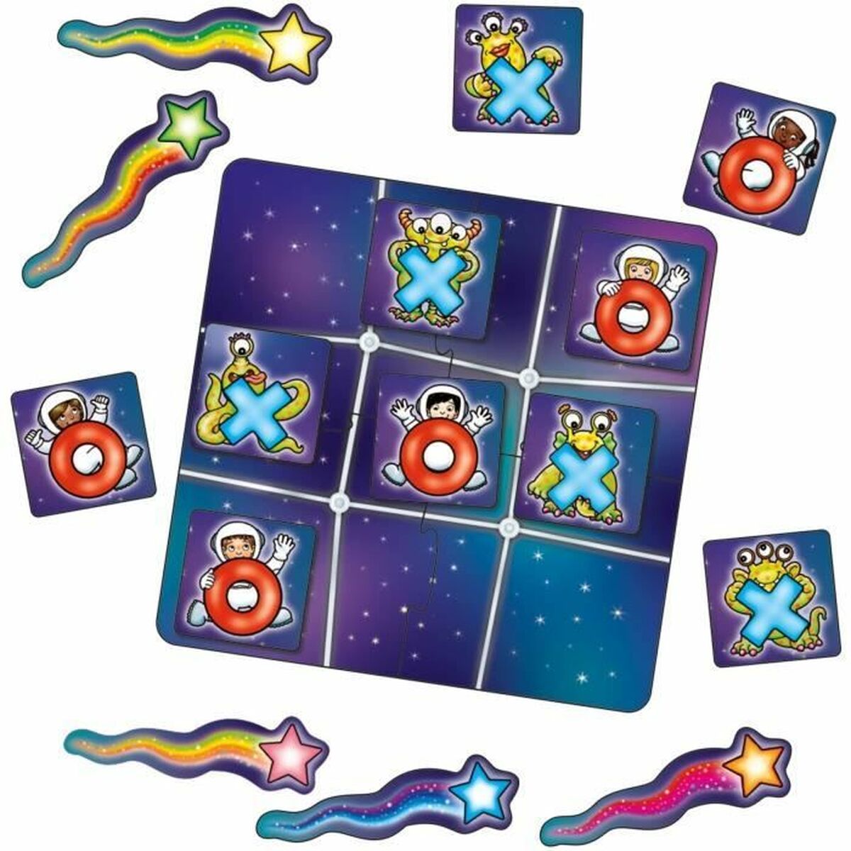 Utbildningsspel Orchard Astronauts and Crosses (FR) - 2