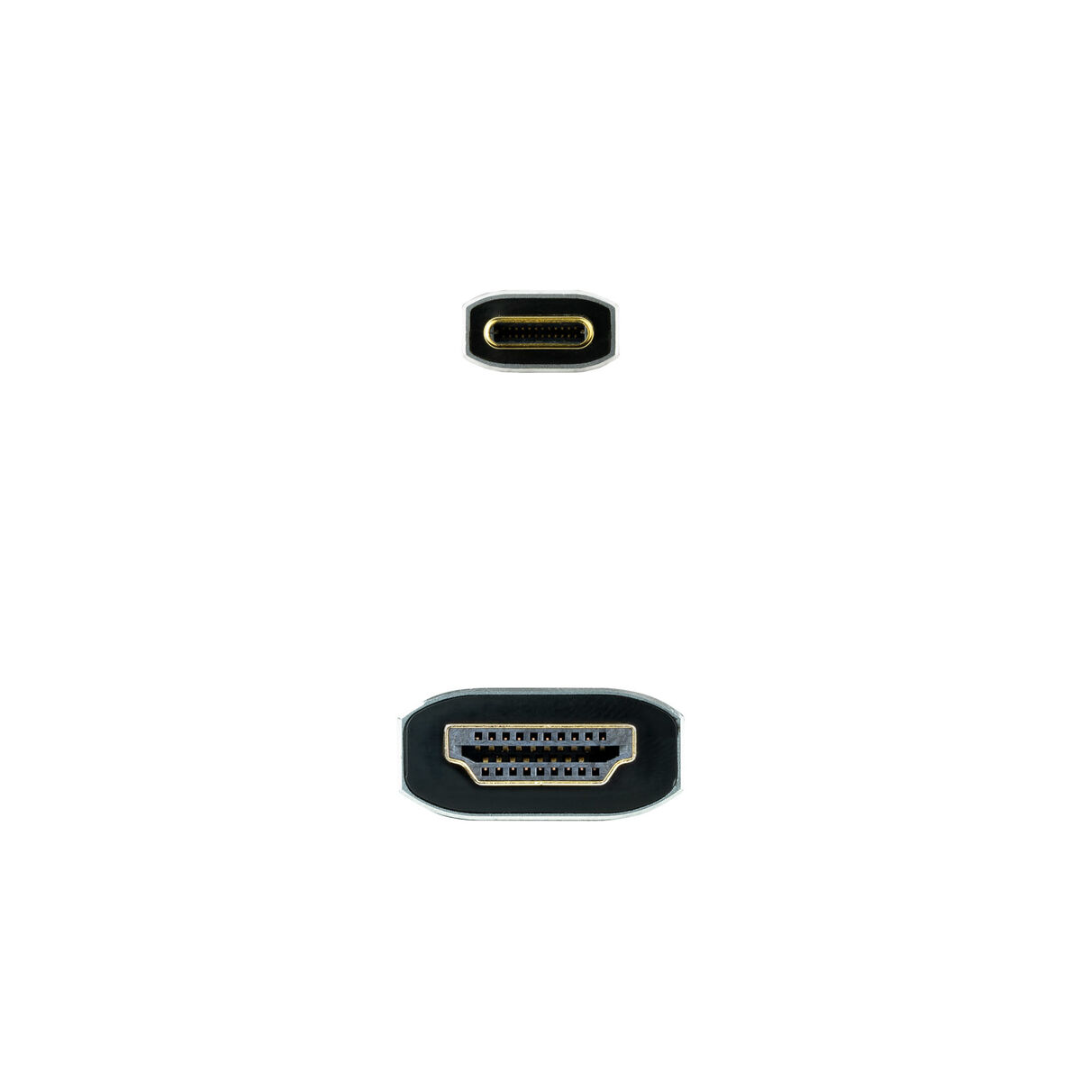 USB-C till HDMI Kabel NANOCABLE 10.15.5162 1,8 m Svart 8K Ultra HD - 3