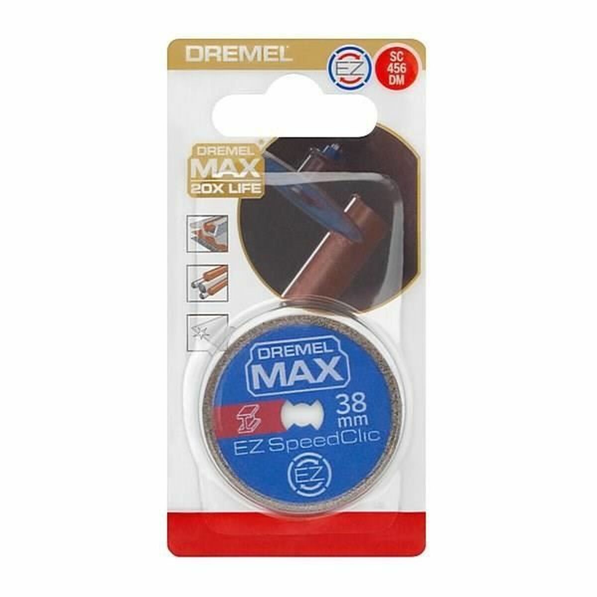 Skärskiva Dremel S456DM 10 X 2 X 5 CM Metall Ez Speedclick Multiverktyg - 4