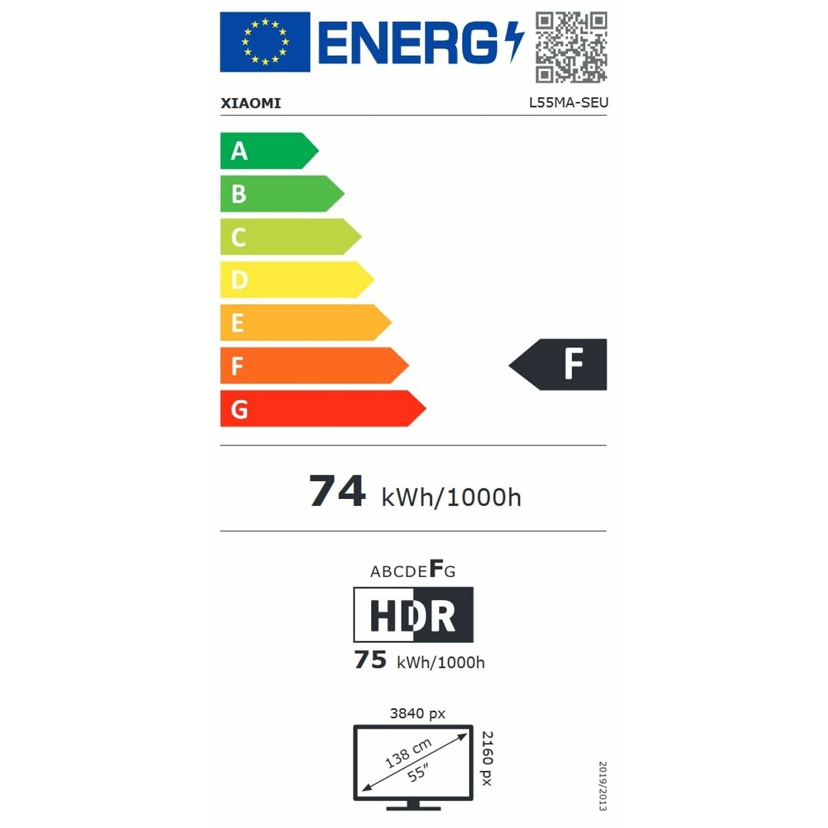 Smart TV Xiaomi A 2025 55" 4K Ultra HD LED - 6