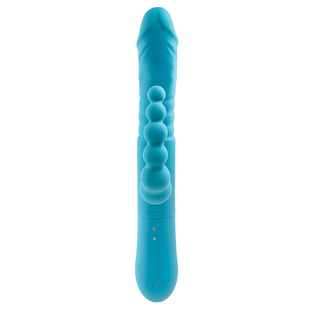 Smekningsapparat Double Penetration Adam & Eve Rabbit Blå - 4