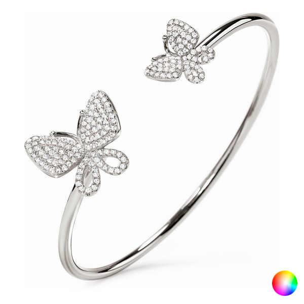 Armband Folli Follie Fjärilar Sterlingsilver (Ø 55 mm) - 4