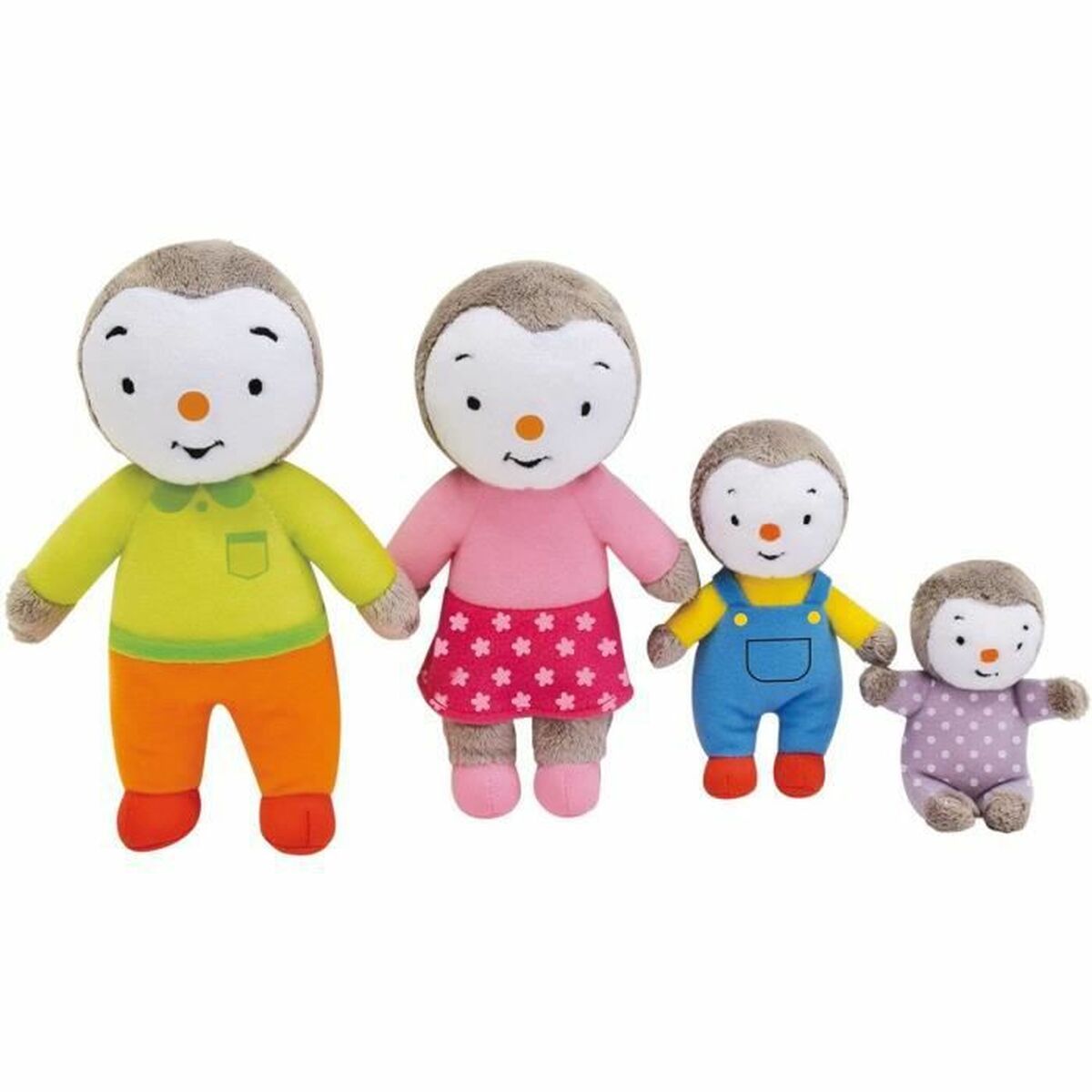 Mjukisleksak Jemini T´Choupi Family - 7