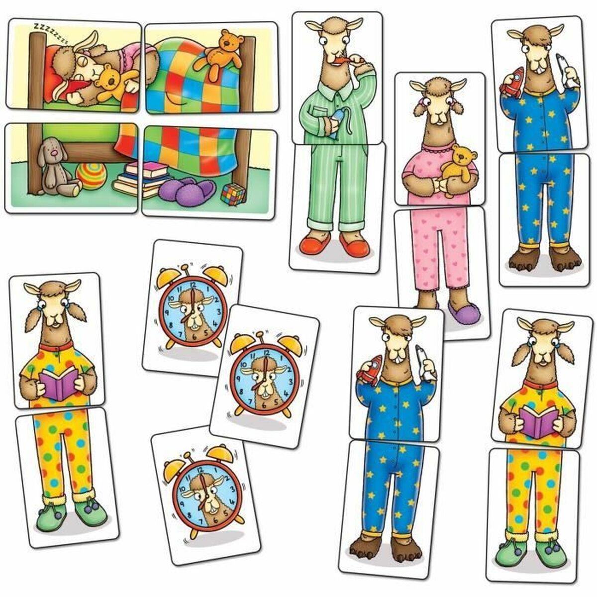 Utbildningsspel Orchard LLamas in Pyjamas (FR) - 2