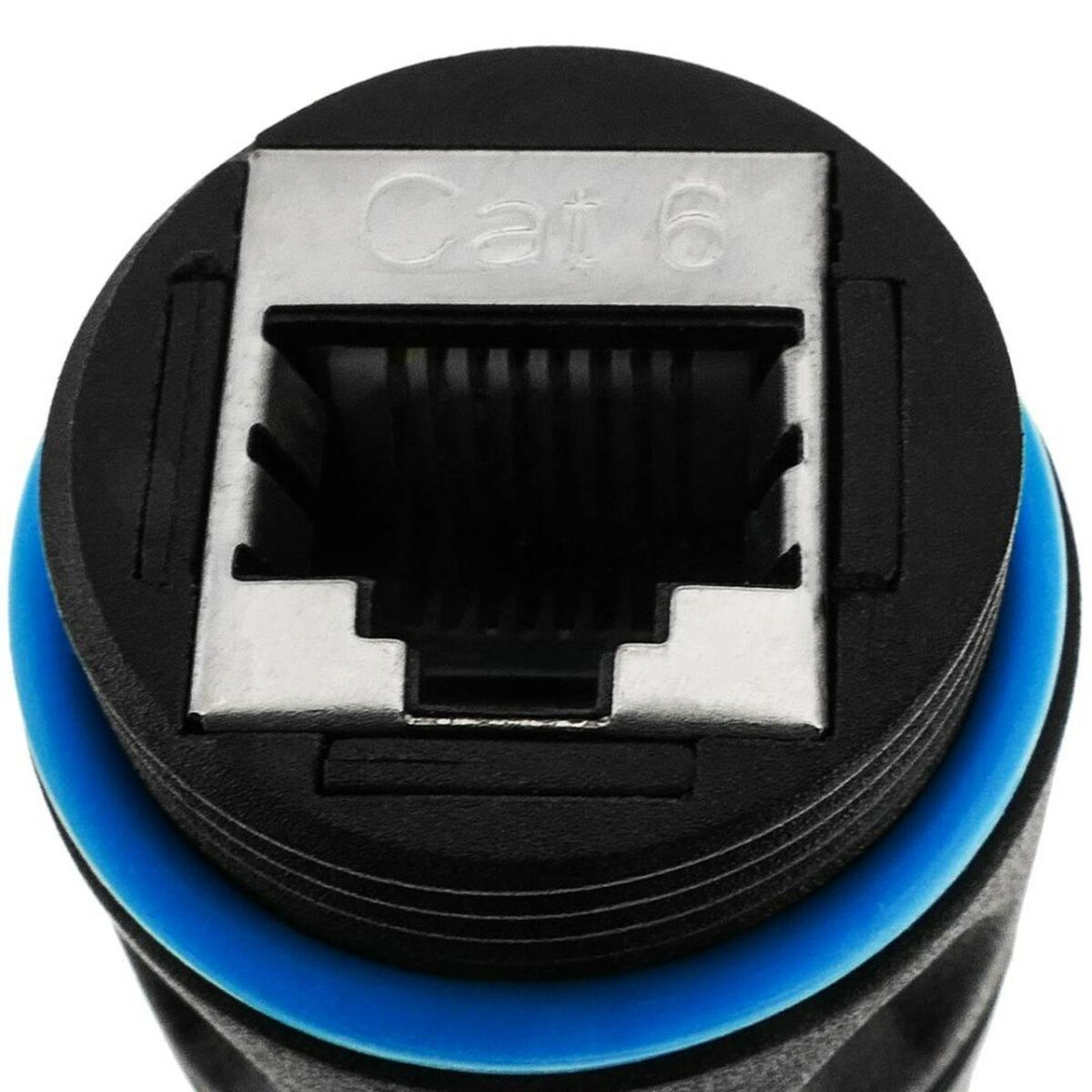 Adapter RJ45 Techly IWP-MD C6-IP68T Svart - 5