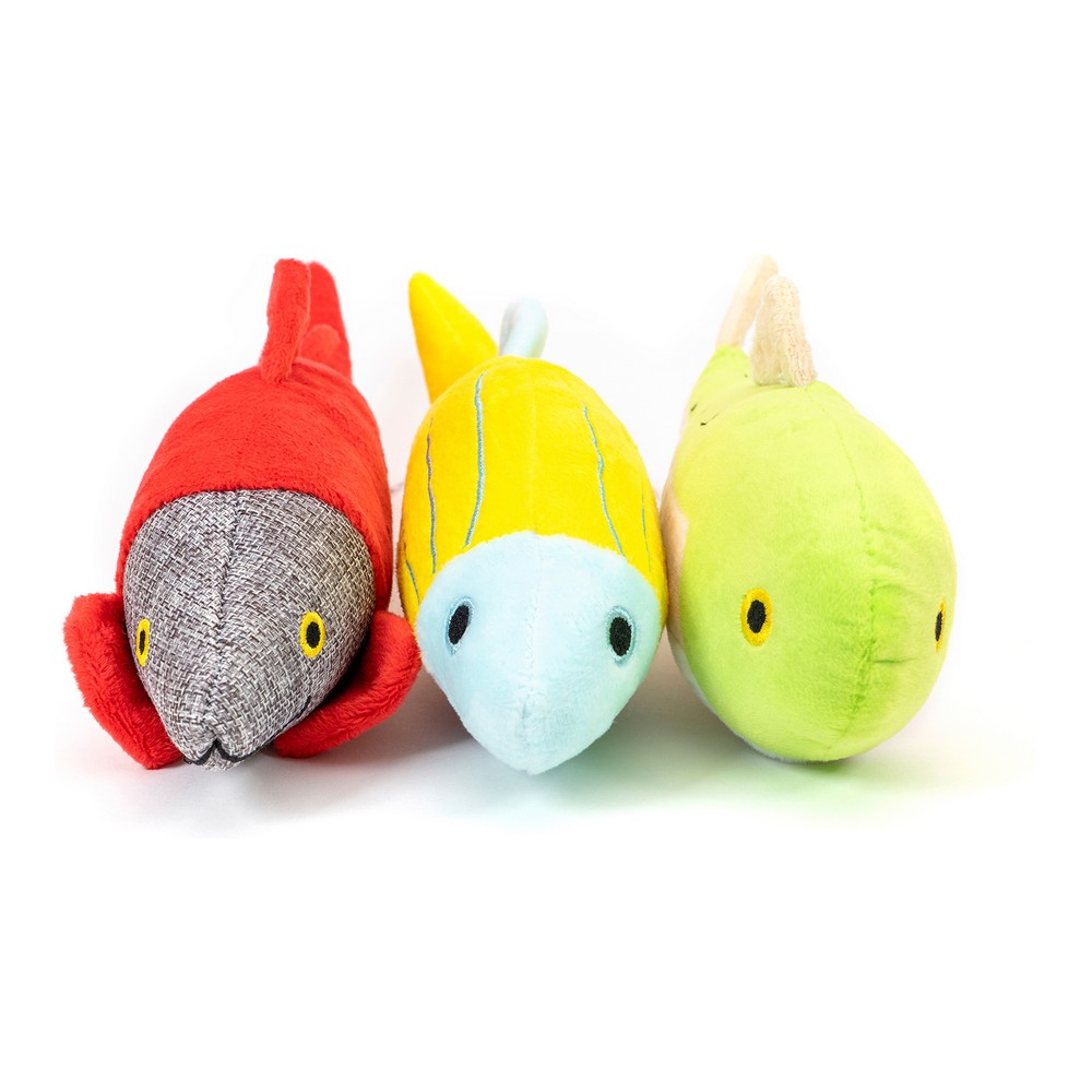 Hundleksak Gloria Pitusa Fisk Polyester Eva-gummi polypropen - 5
