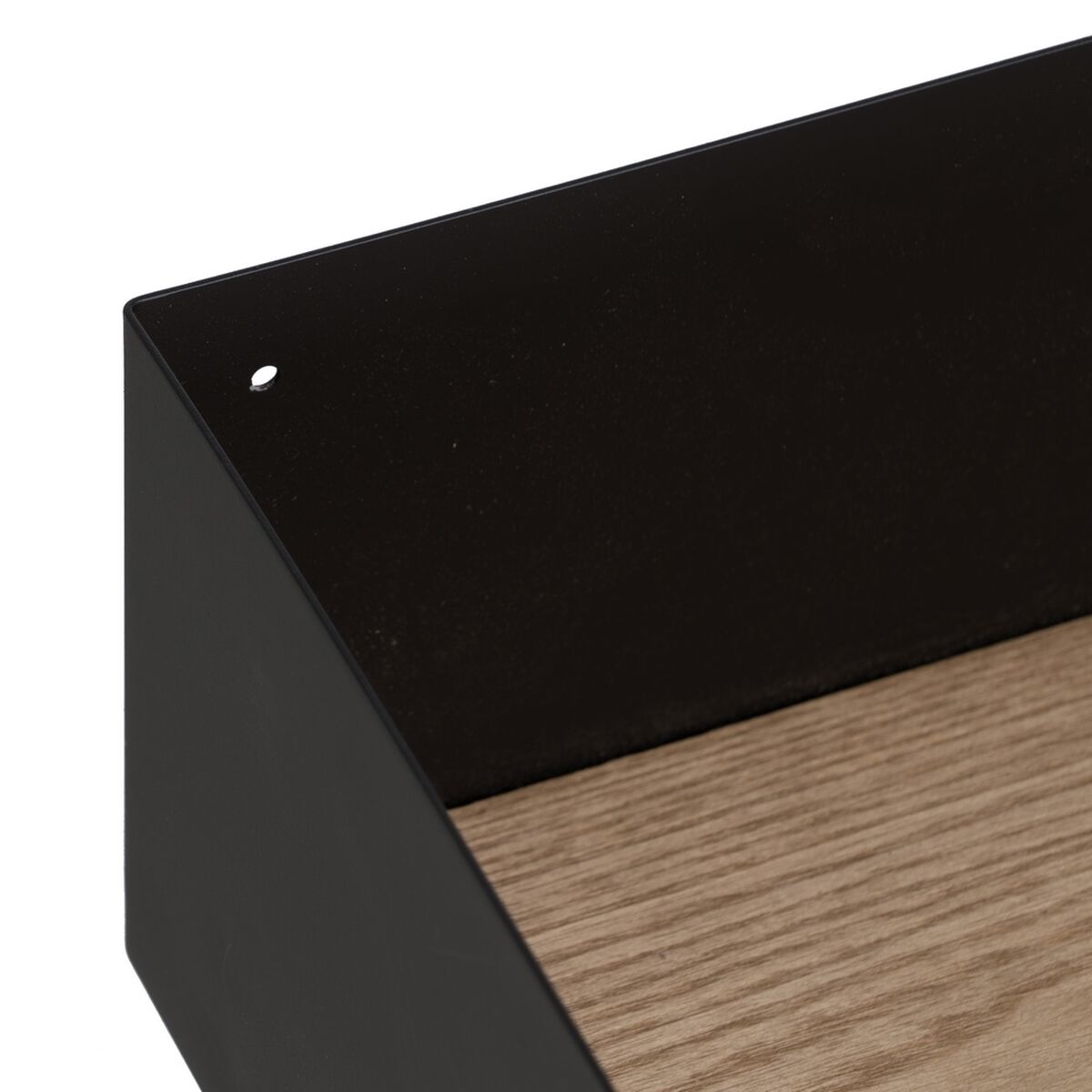 Bokhylla Brun Svart Trä Järn 60 x 12 x 15 cm - 5