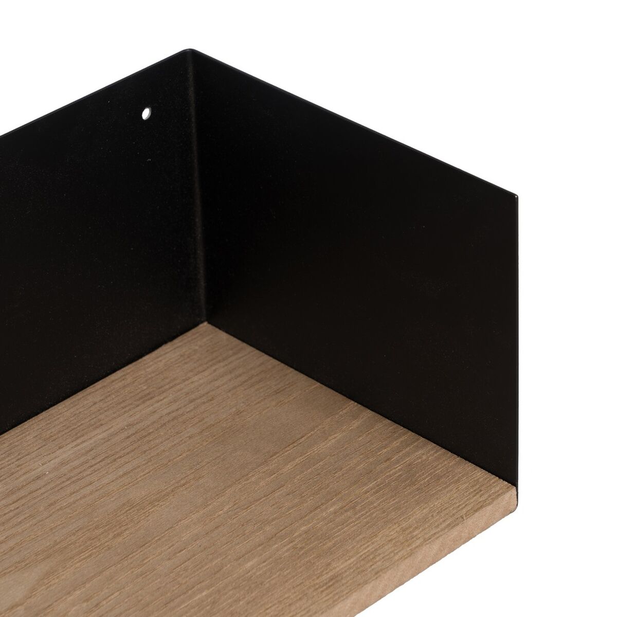 Bokhylla Brun Svart Trä Järn 60 x 12 x 15 cm - 4