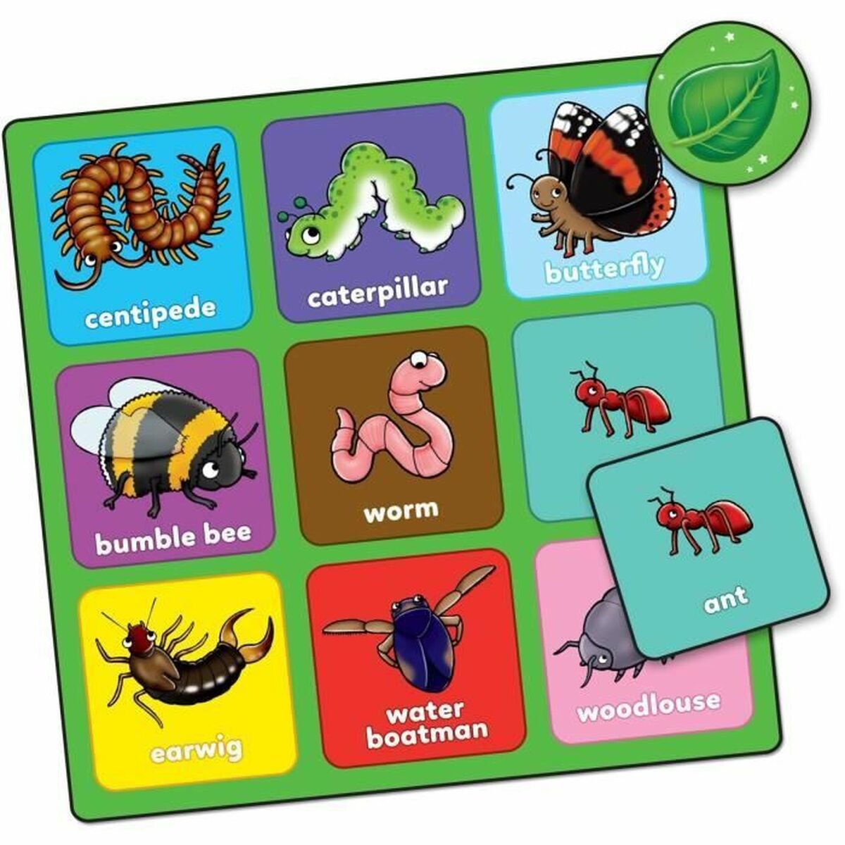 Utbildningsspel Orchard Little Bug Bingo (FR) - 3