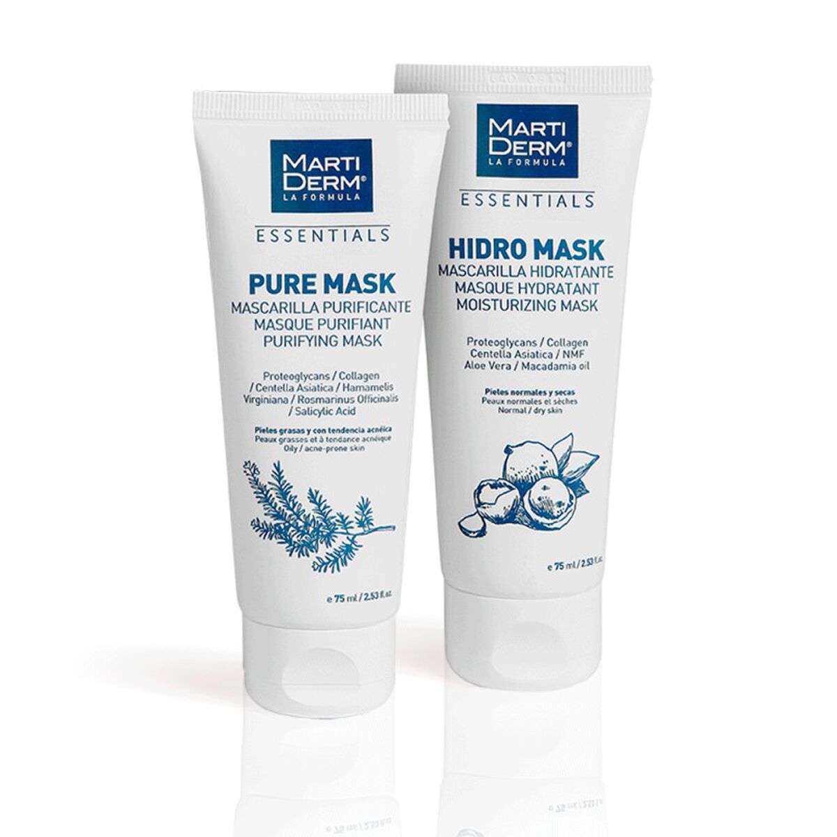 Fuktande ansiktsmask Martiderm 1472-35273 75 ml - 4