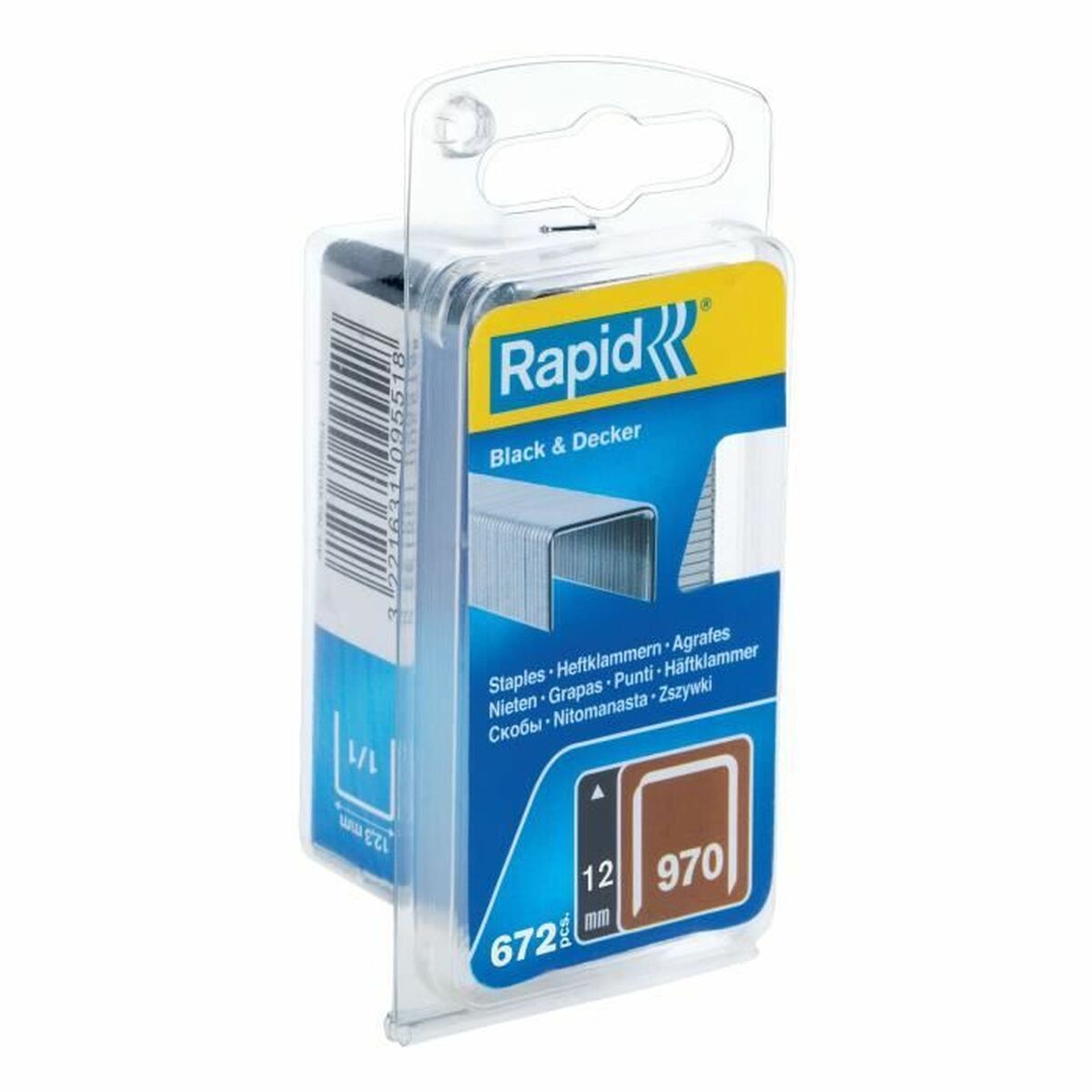Fixerande clips Rapid 970 Black & Decker