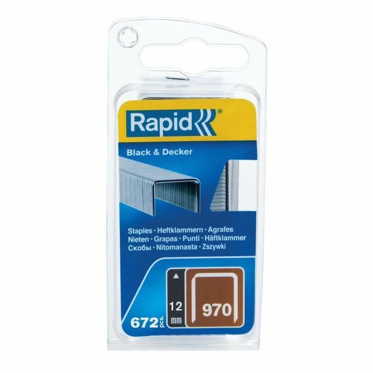 Fixerande clips Rapid 970 Black & Decker - 2