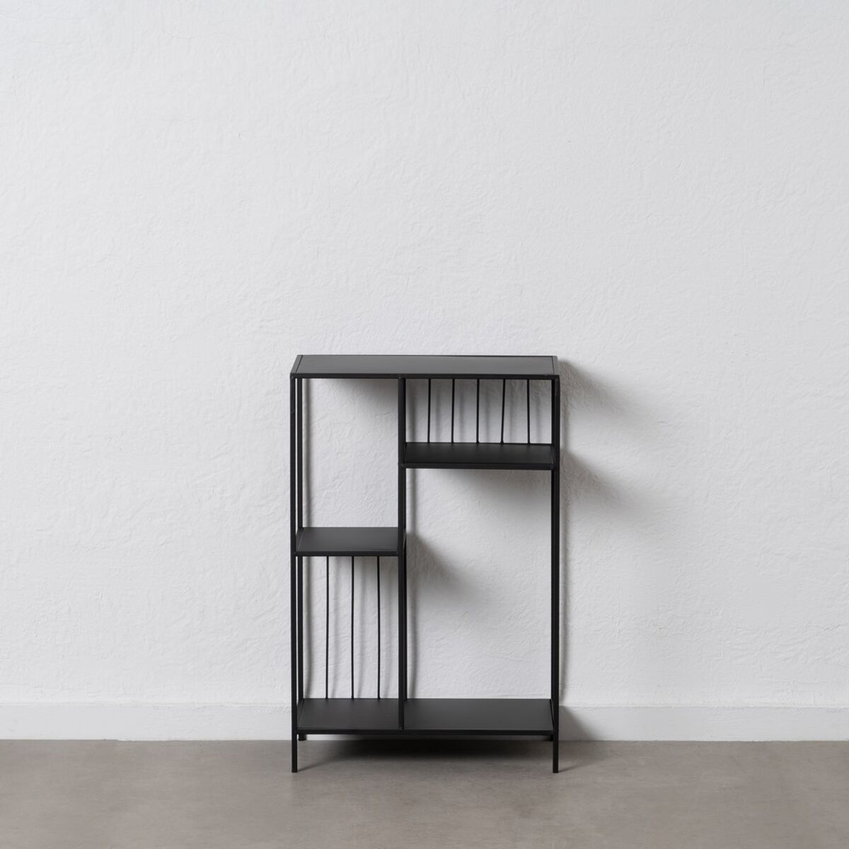 Bokhylla Svart Järn 50 x 30 x 75 cm - 2