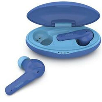 Hörlurar med Mikrofon Belkin Blå (Renoverade A)