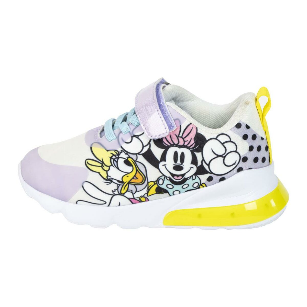 Sportskor med LED Minnie Mouse Lila - 4