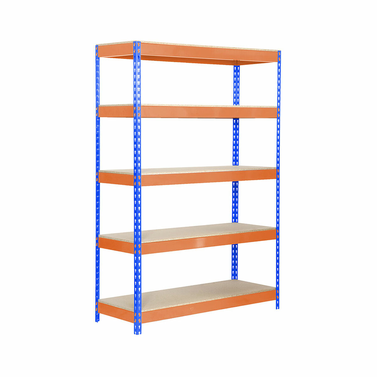 Bokhylla Simon Rack Bricoforte 1206-5 5 Hyllor 1500 kg 200 x 120 x 60 cm