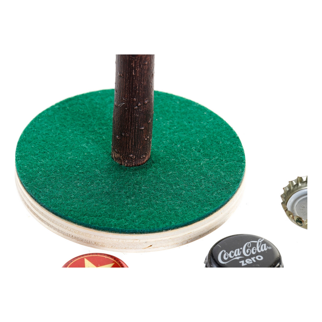 Spel av Trä DKD Home Decor Brun Grön polypropen Plast 9,5 x 9,5 x 15,5 cm - 9