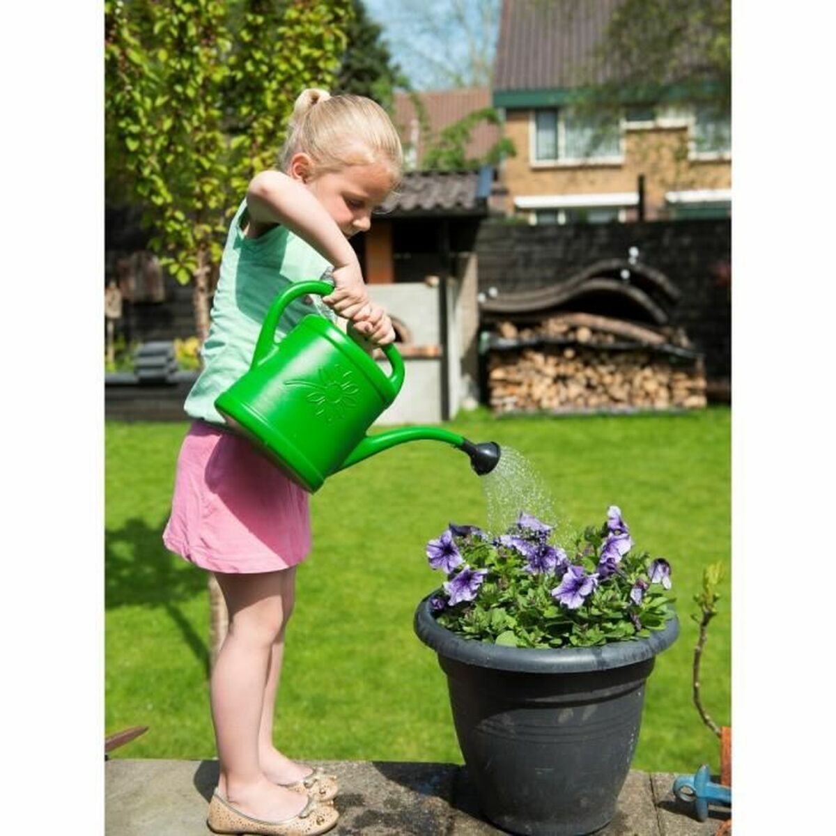 Vattenkanna Nature Grön Polyetylen 2 L - 2