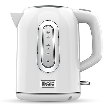 Vattenkokare Black & Decker BXKE2204E Vit 2200 W 1,7 L