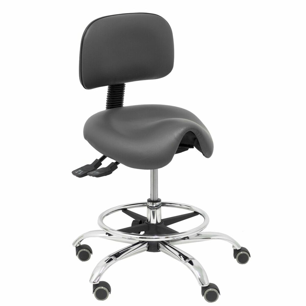 Sittpall Zarza Piqueras y Crespo 600CRRP Mörkgrå PVC - 3