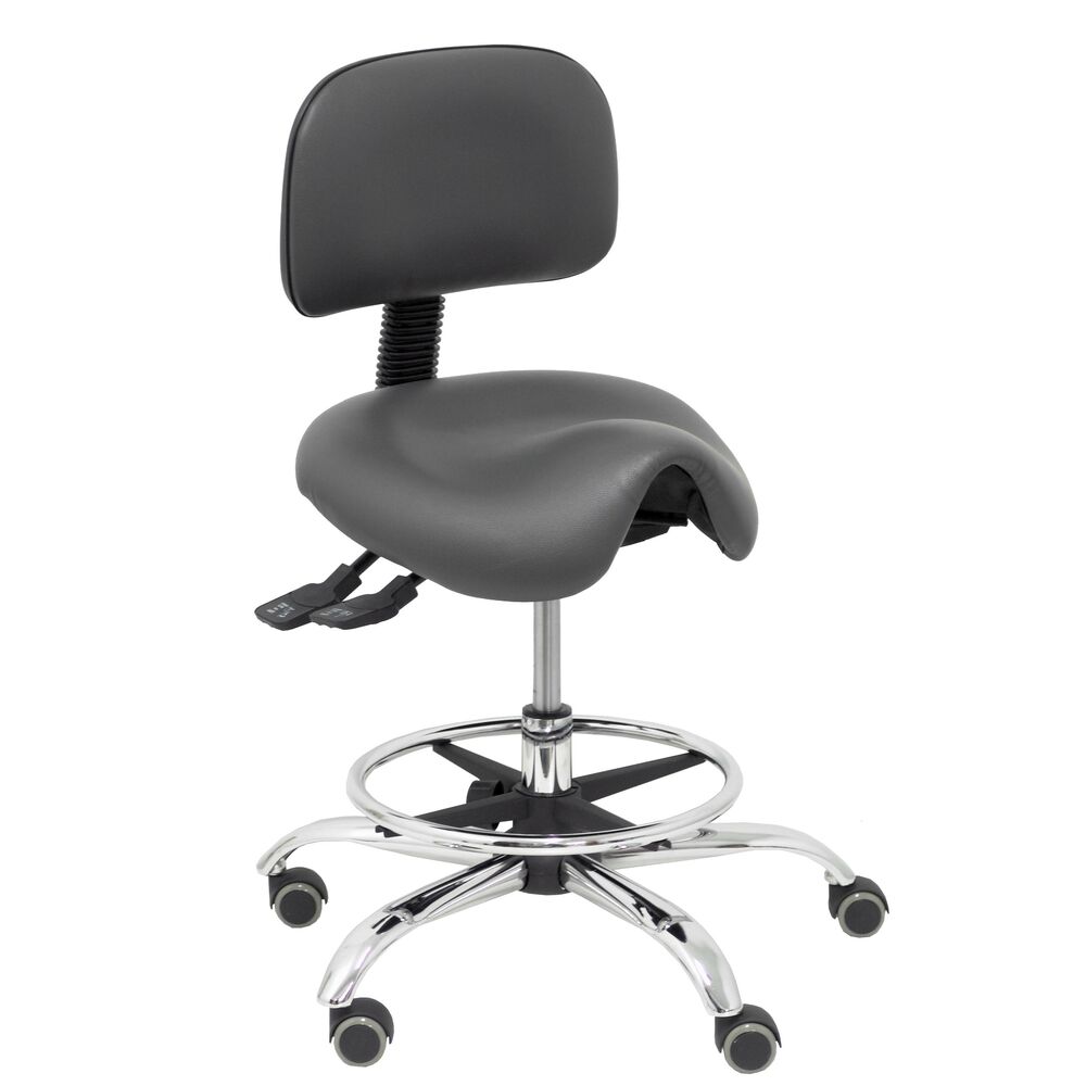 Sittpall Zarza Piqueras y Crespo 600CRRP Mörkgrå PVC