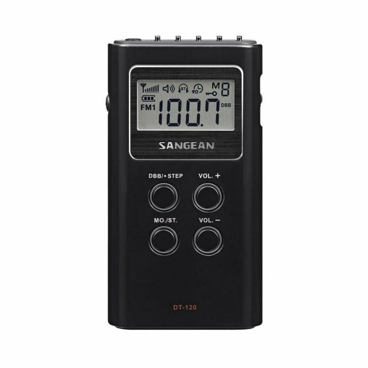 Radio Sangean DT120B NEGRO Svart