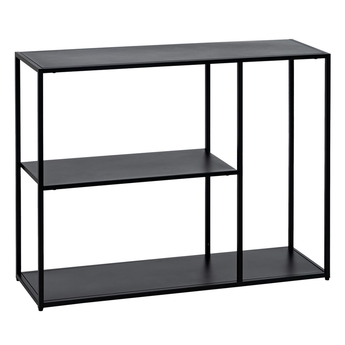 Bokhylla SQUARE Svart Stål 100 x 30 x 81 cm