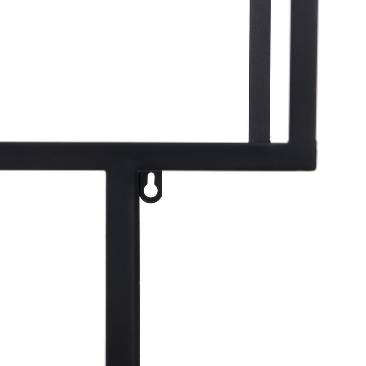 Bokhylla Svart Glas Järn 65 x 25 x 110 cm - 2