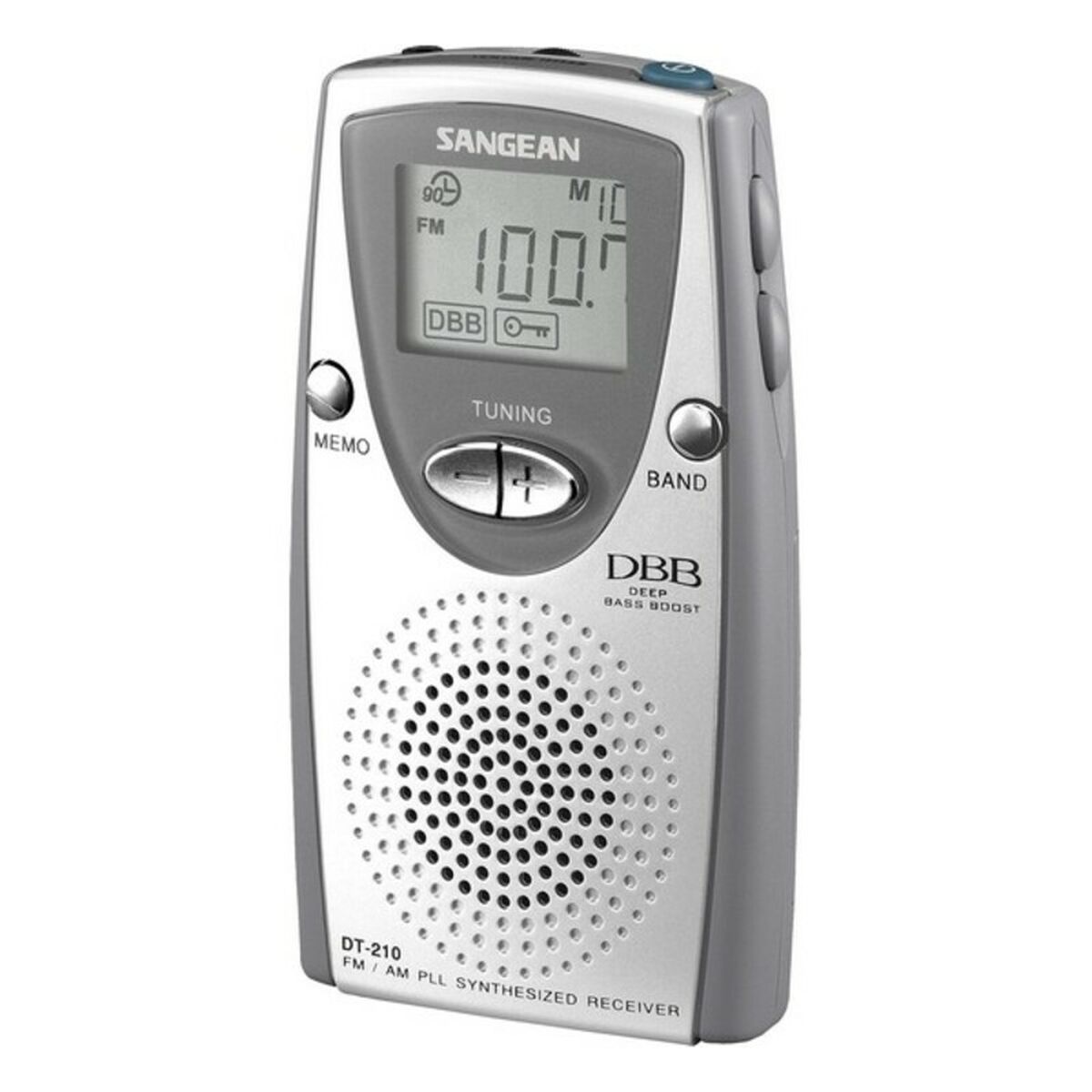 Transistorradio Sangean DT-210 Silvrig - 3