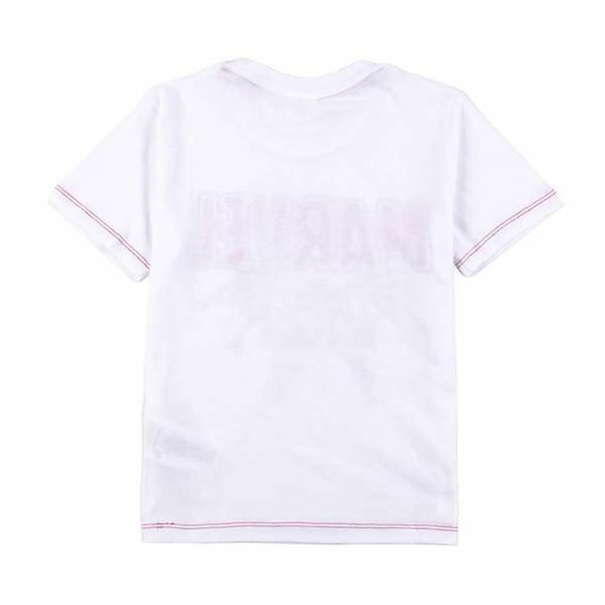 T-shirt med kortärm Barn Marvel Vit - 2