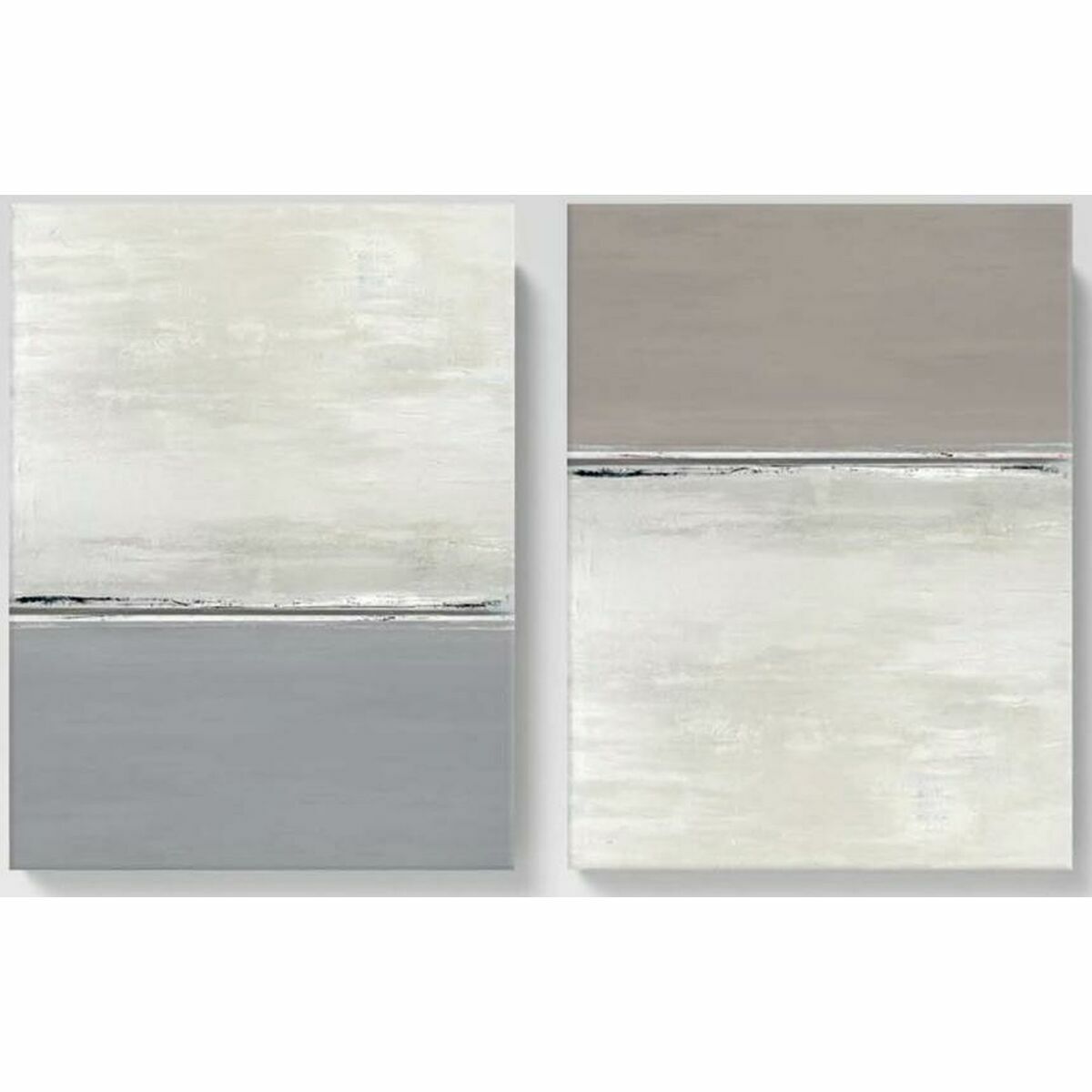 Kanvas DKD Home Decor Modern (76 x 2 x 101 cm) (2 antal)