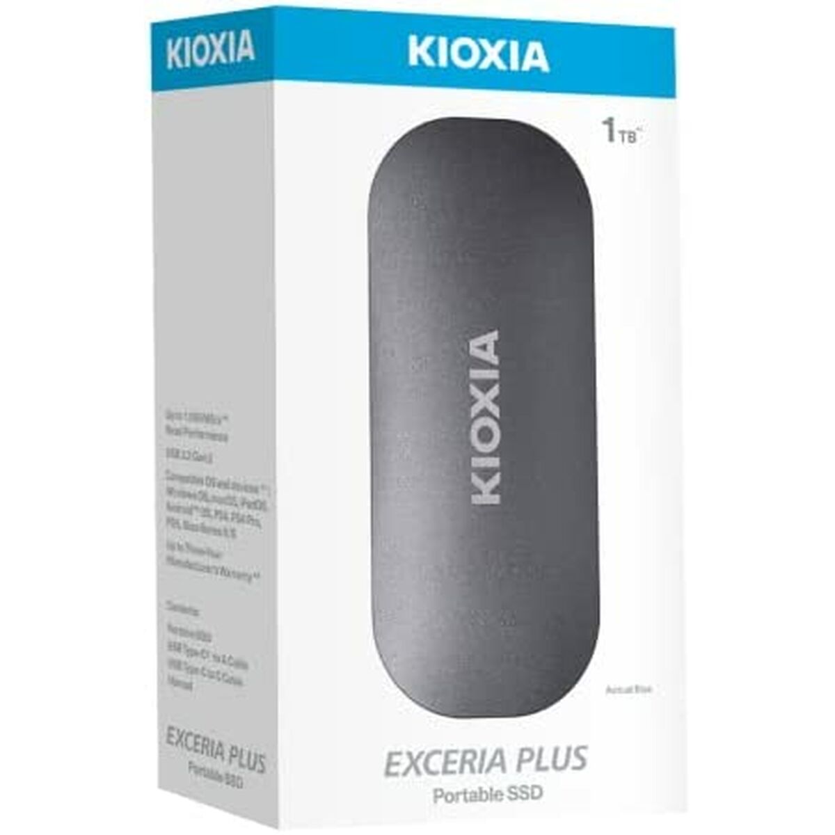 Extern Hårddisk Kioxia EXCERIA PLUS 1 TB 1 TB SSD - 2
