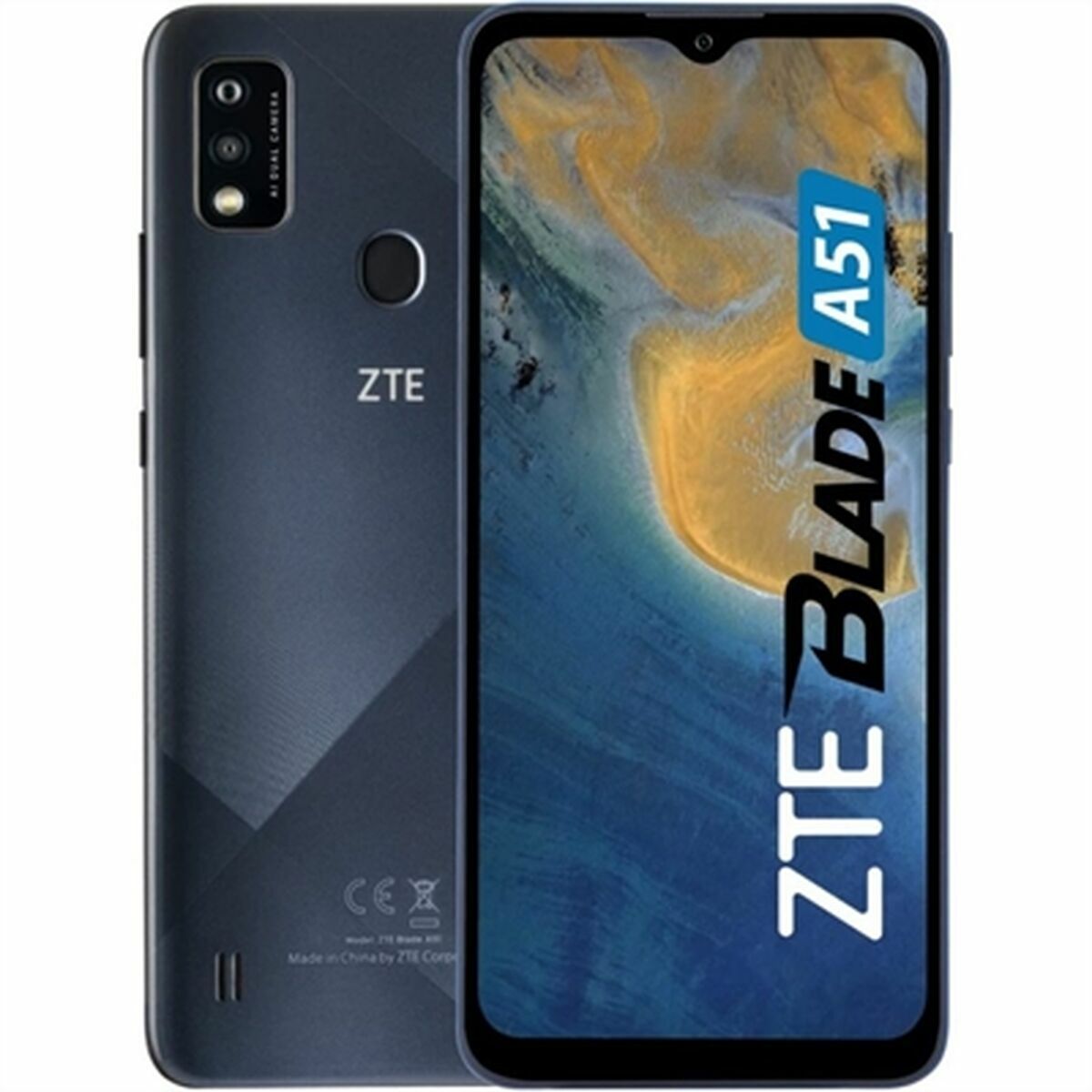 Smartphone ZTE ZTE Blade A52 6,52" 2 GB RAM 64 GB Grå 64 GB Octa Core 2 GB RAM 6,52" - 3