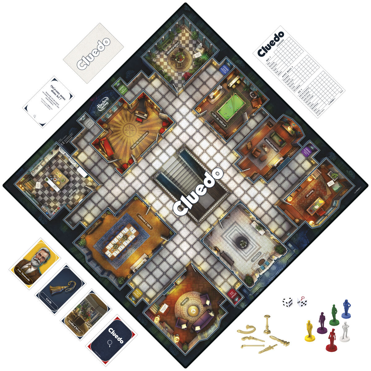 Sällskapsspel Hasbro Cluedo - 12
