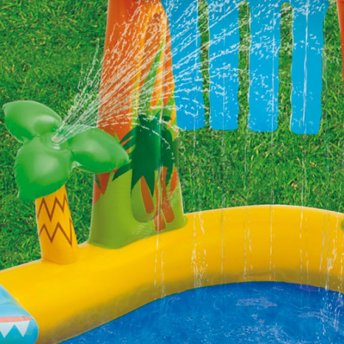 Uppblåsbar plaskpool för barn Intex Lekplats Dinosaurier 272 L 249 x 109 x 191 cm (2 antal) - 4