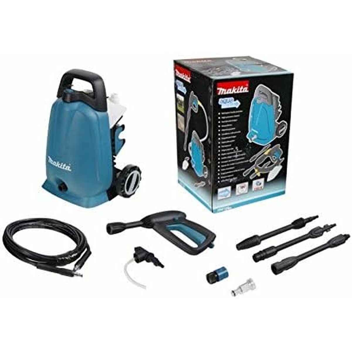 Jet Tvätt Makita HW102 1300 W 70 bar 100 bar - 2