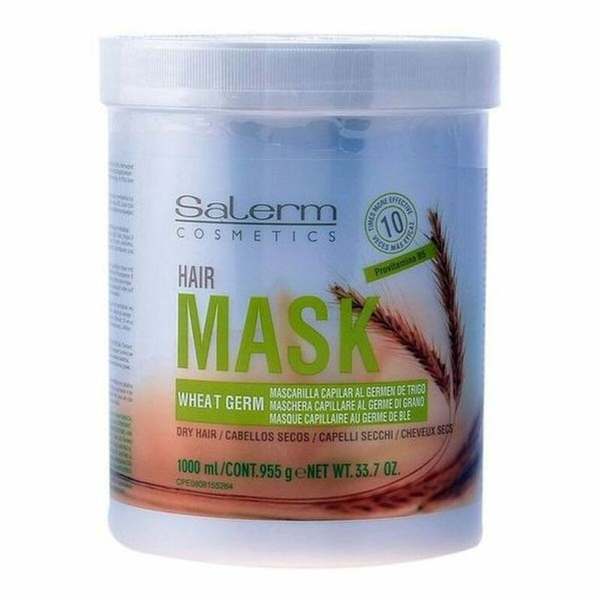 Hårinpackning Salerm Wheat Germ 1 L - 2