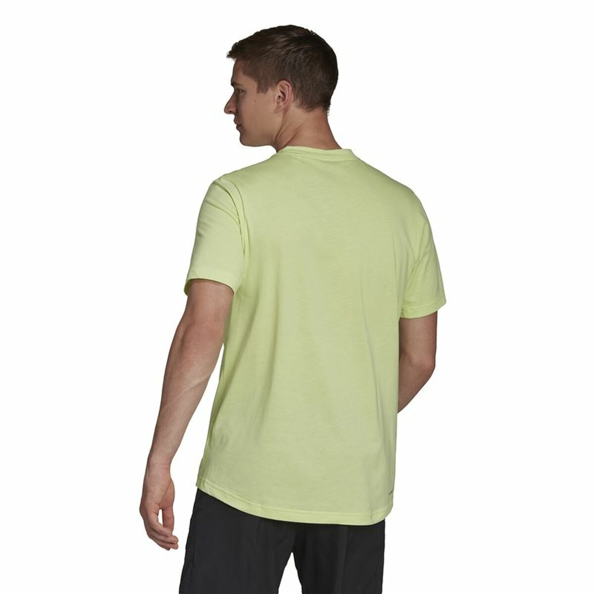 T-shirt med kortärm Herr Adidas Aeroready Designed 2 Move Grön - 17