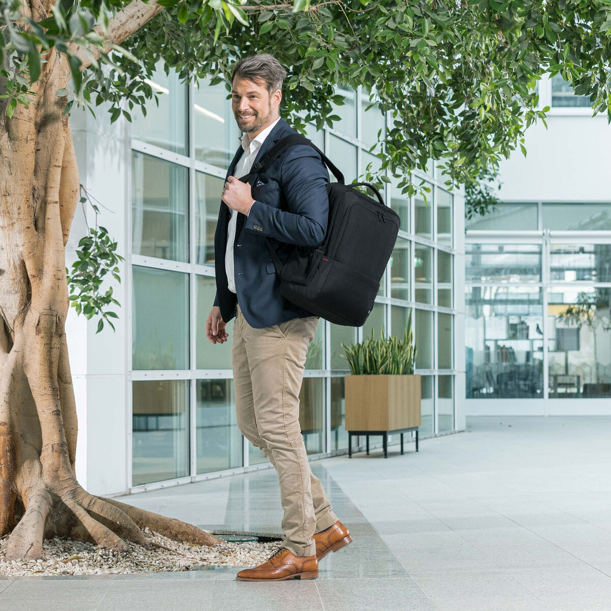 Laptopryggsäck Dicota D31839-RPET Svart - 6