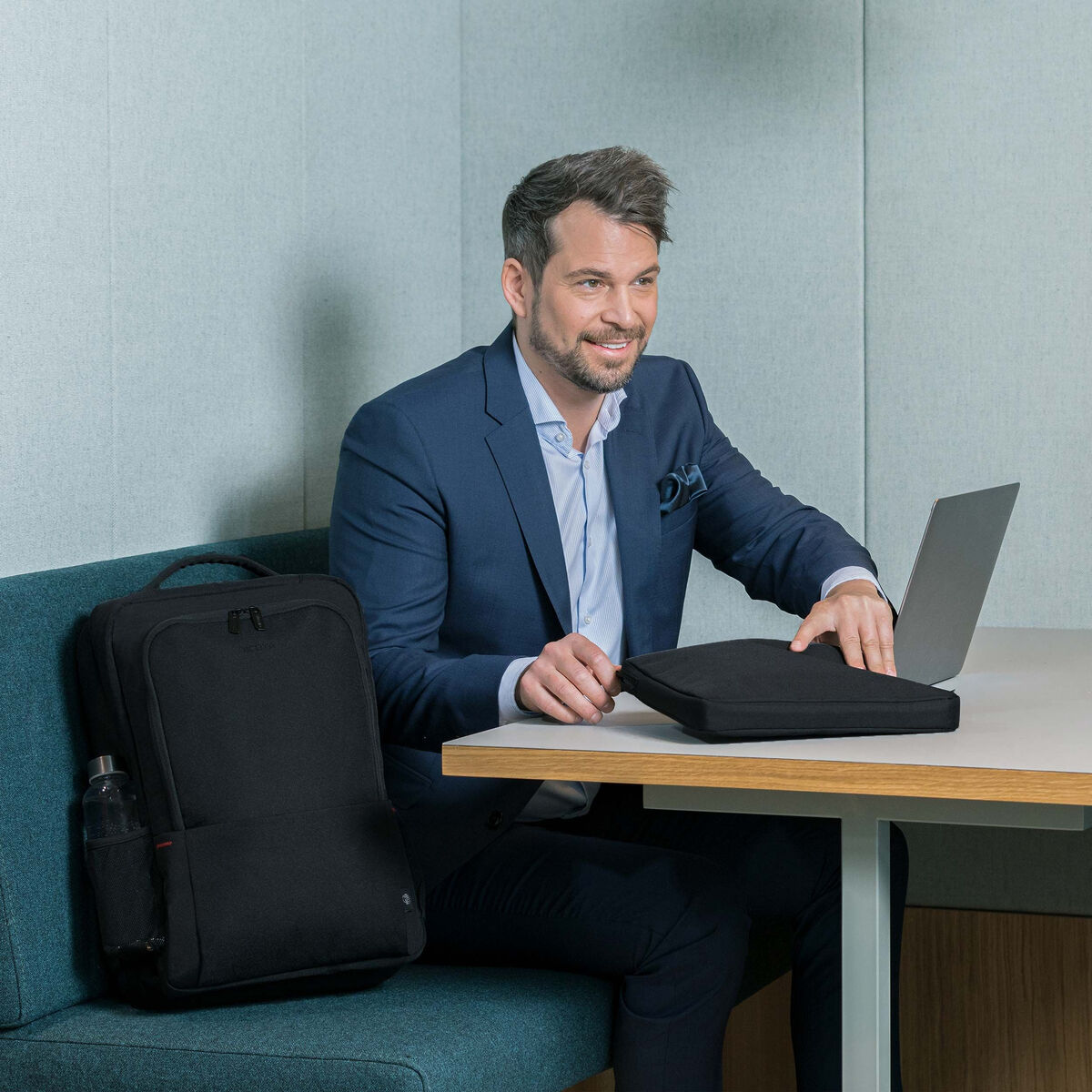 Laptopryggsäck Dicota D31839-RPET Svart - 5