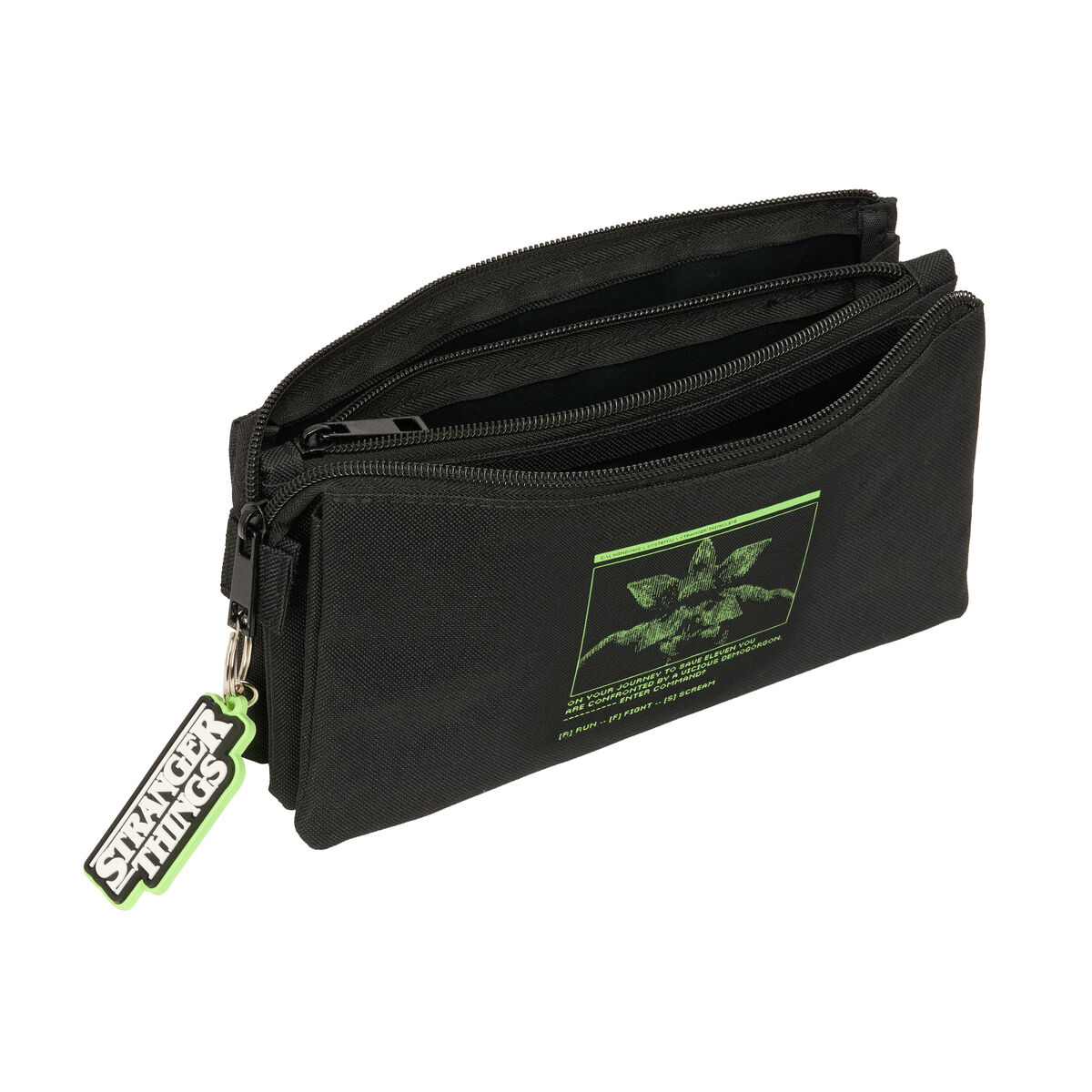 Bag Stranger Things Svart 22 x 12 x 3 cm - 3