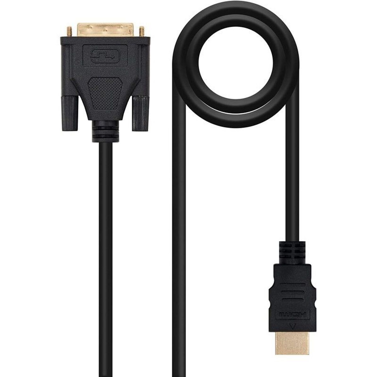 Kabel HDMI till DVI NANOCABLE 10.15.0503 3 m Svart - 2