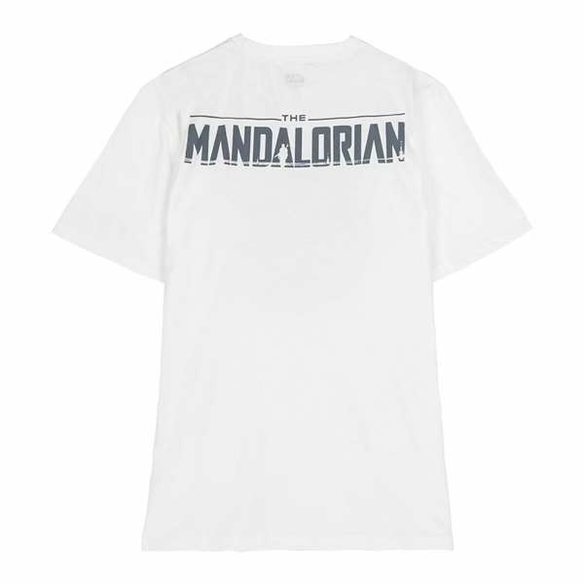 T-shirt med kortärm Dam The Mandalorian Vit - 2