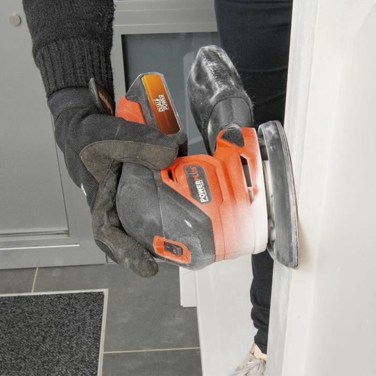 Slipmaskin med flera funktioner Powerplus Dual Power Powdp50200 20 V - 2