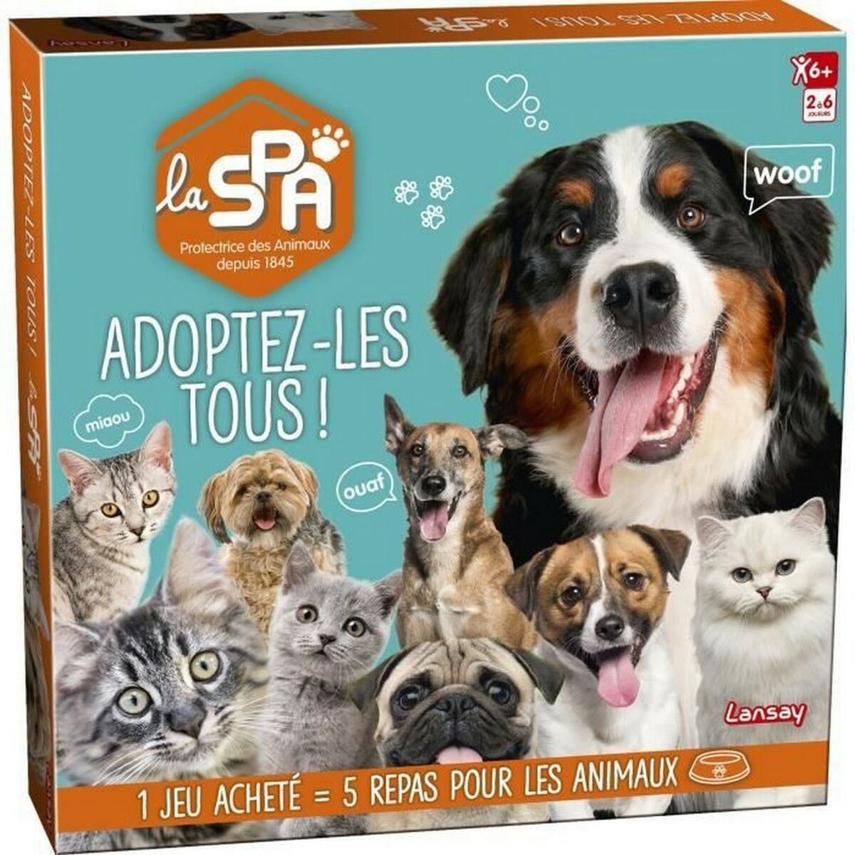 Sällskapsspel Lansay SPA ADOPT THEM ALL! (FR) - 3